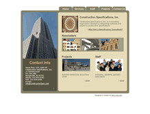 Tablet Screenshot of constructionspex.com